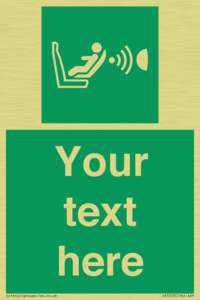 Custom safe condition child seat presence orientation detection system